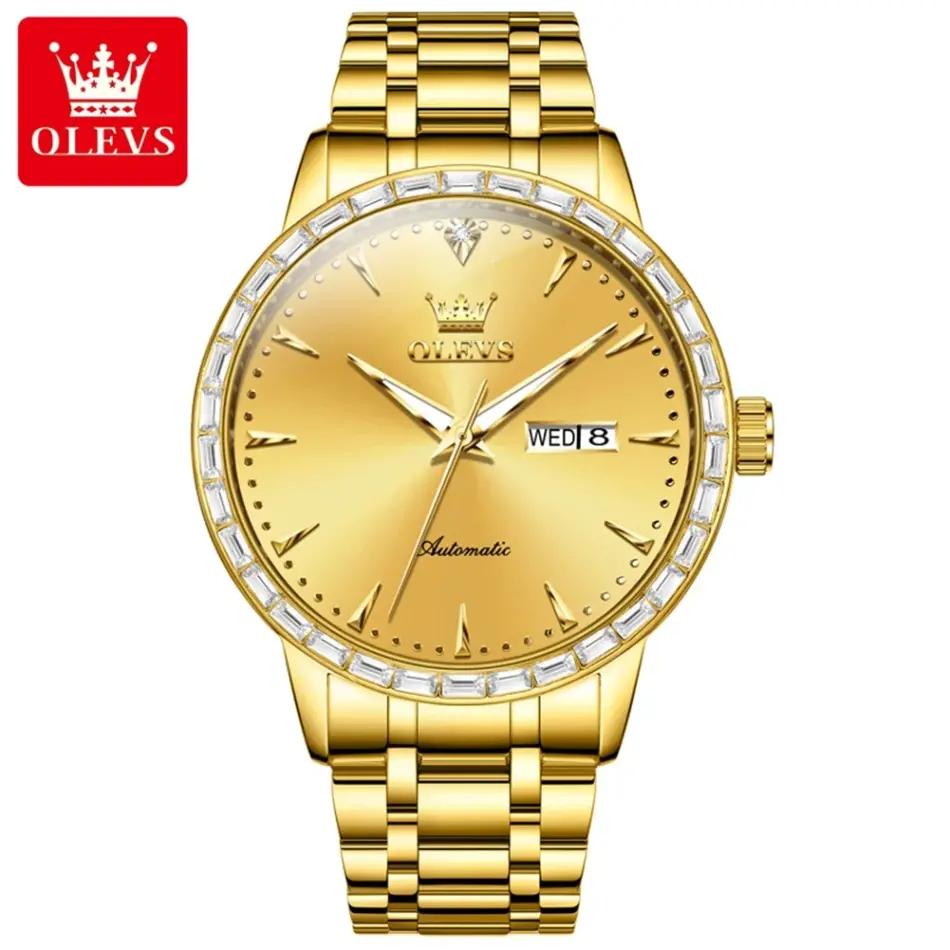 Olevs Men's Watch 7019 - Image 9