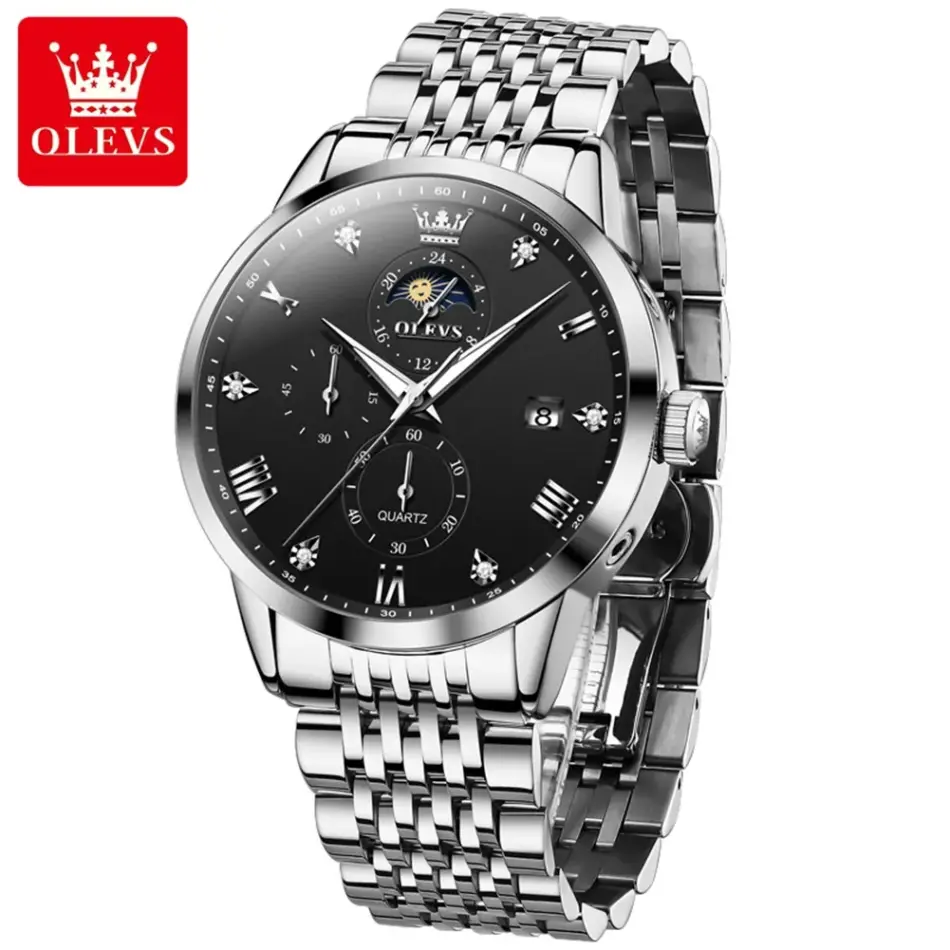 Olevs Men's Watch 2925 - Image 10