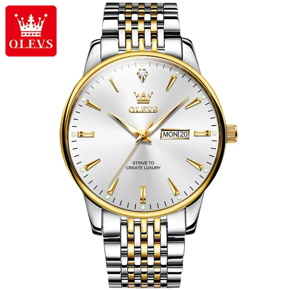 Olevs Men's Watch 2929 - Image 8