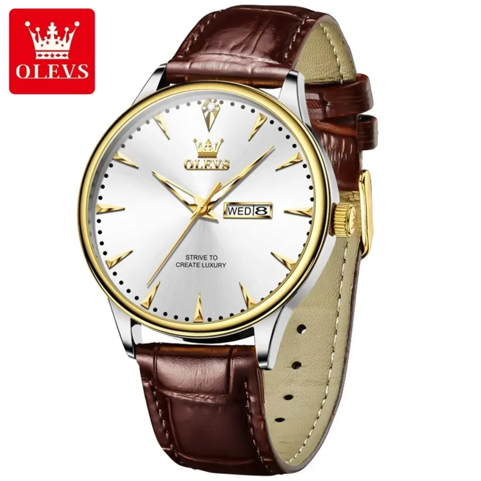 Olevs Men's Watch 2933 - Image 8