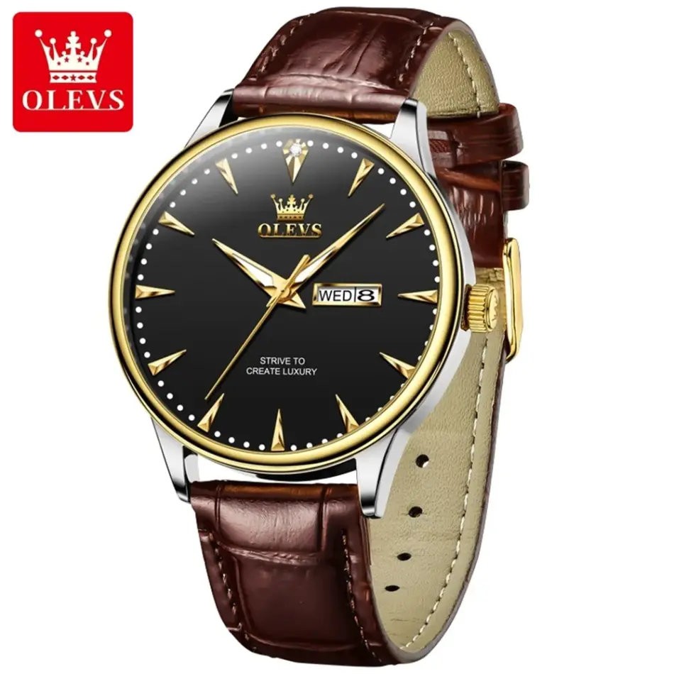 Olevs Men's Watch 2933 - Image 9