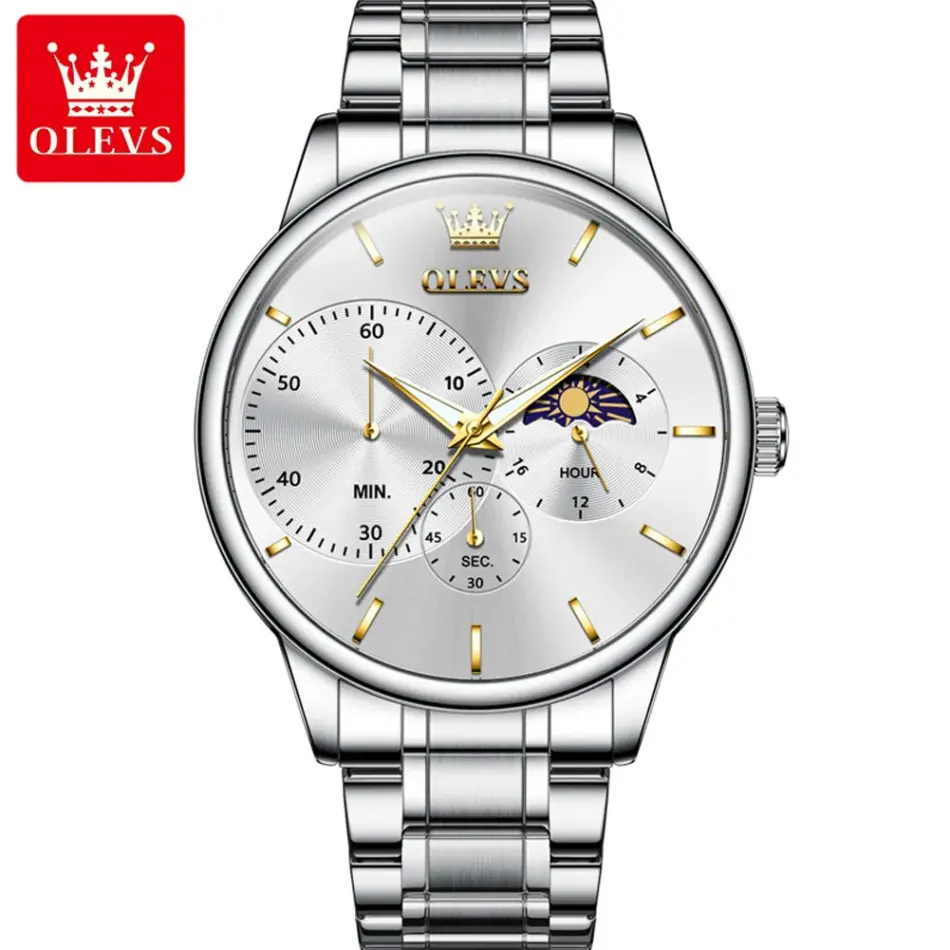 Olevs Men's Watch 2936 - Image 10