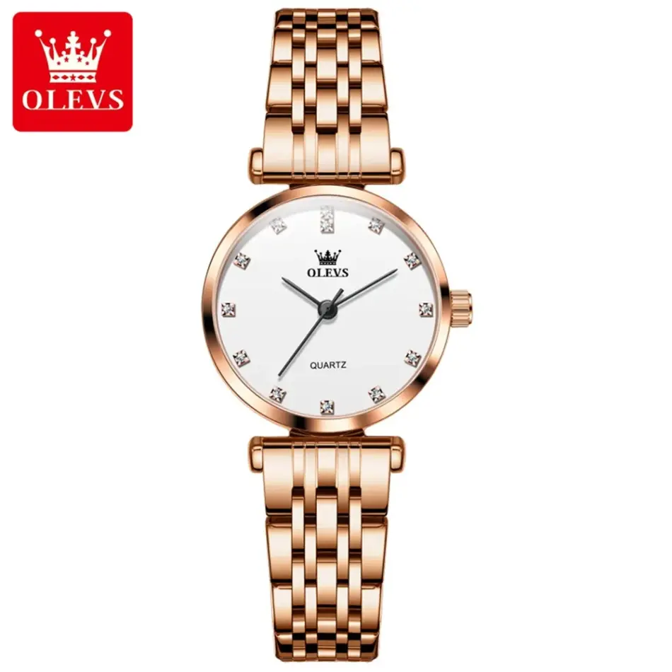 Olevs Couple Watch 5596 - Image 11