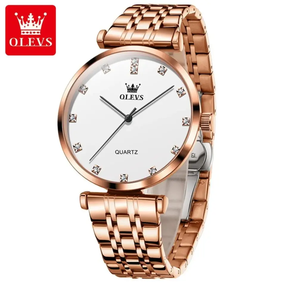 Olevs Couple Watch 5596 - Image 2