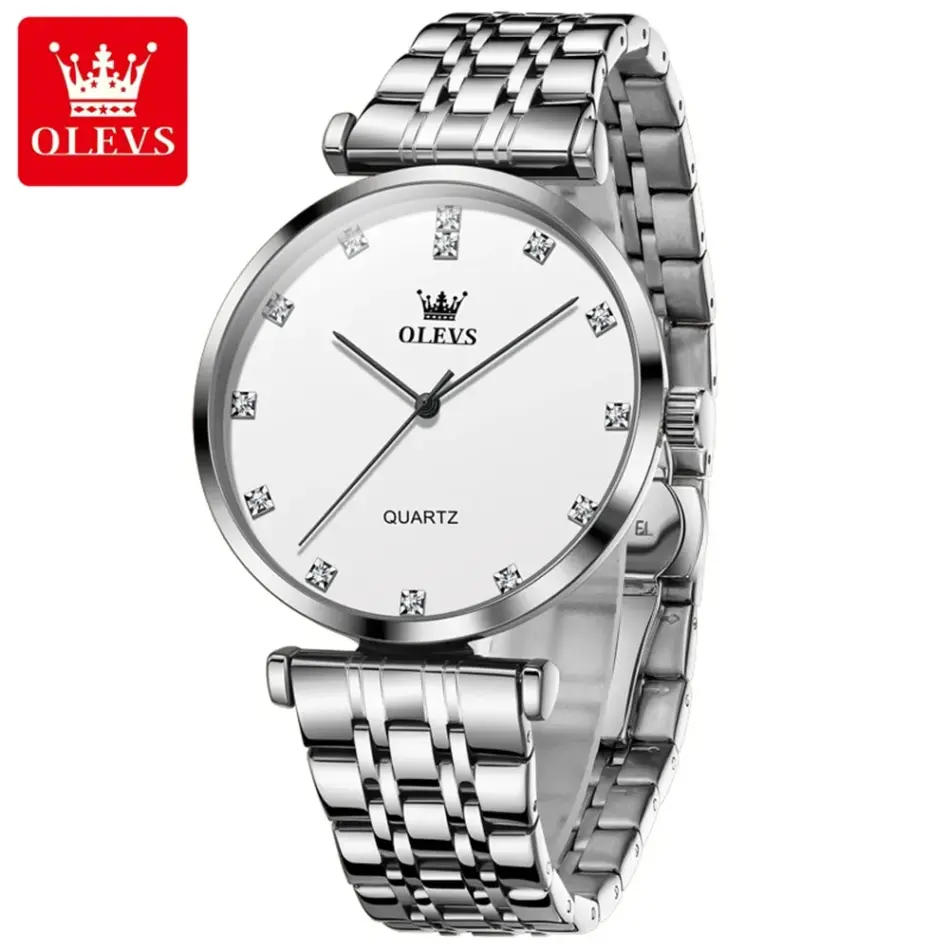 Olevs Couple Watch 5596 - Image 7