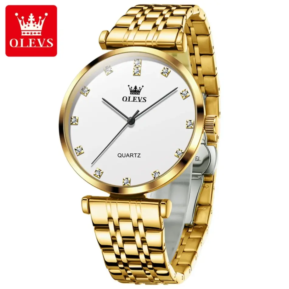 Olevs Couple Watch 5596 - Image 9