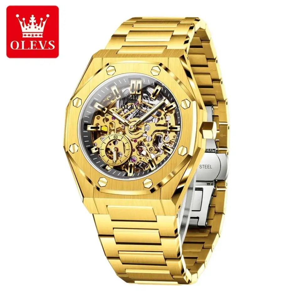 Olevs Men's Watch 6669 - Image 2