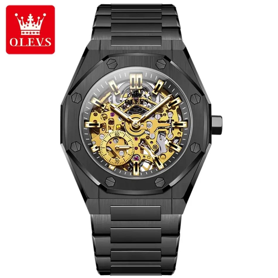 Olevs Men's Watch 6669 - Image 7