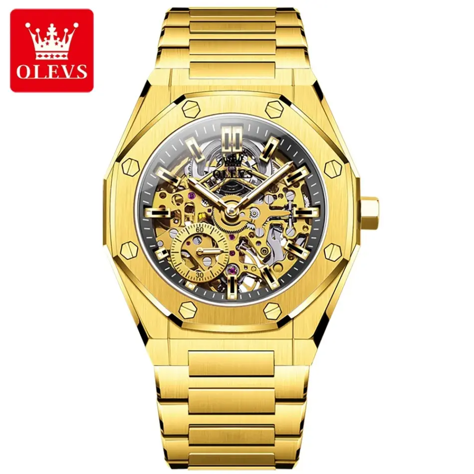 Olevs Men's Watch 6669 - Image 8