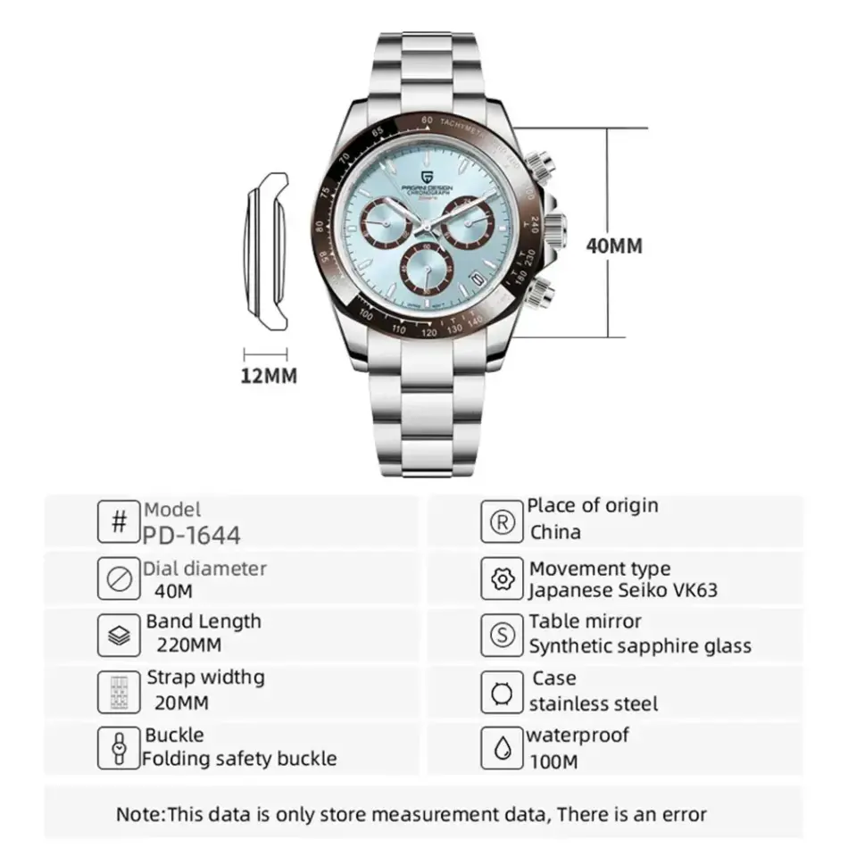 Pagani Design Men’s Watch 1644 - Image 3