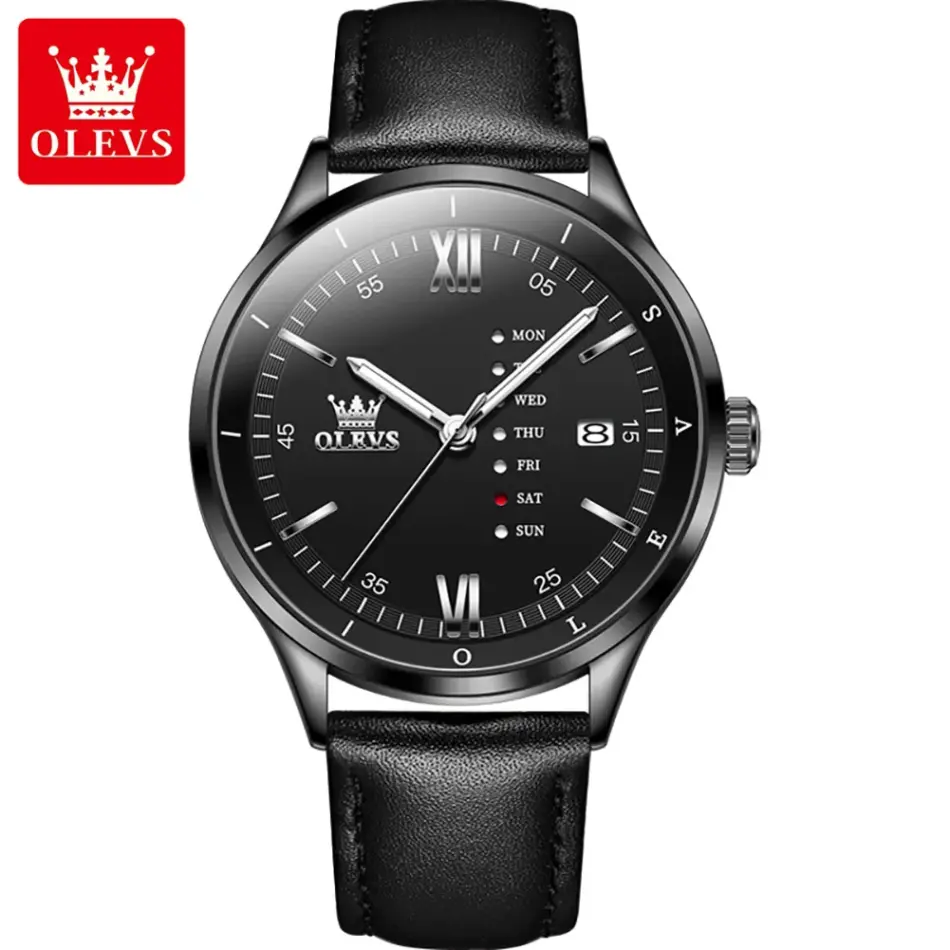 Olevs Men's Watch 2931 - Image 7