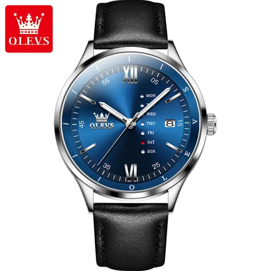 Olevs Men's Watch 2931 - Image 8