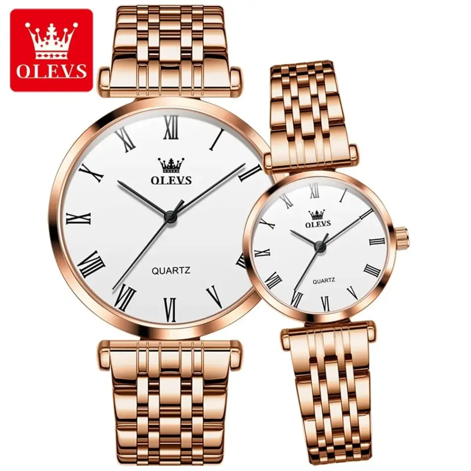 Olevs Couple Watch 5592