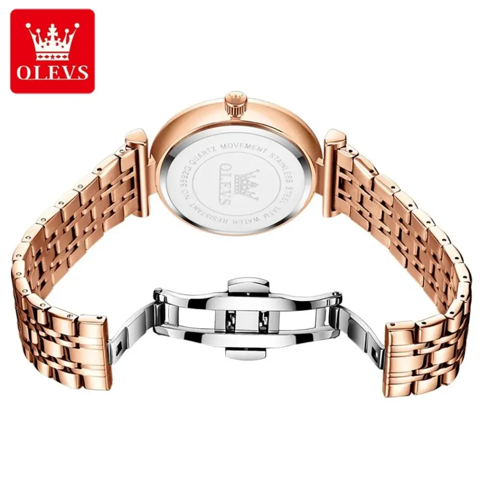 Olevs Couple Watch 5592 - Image 2