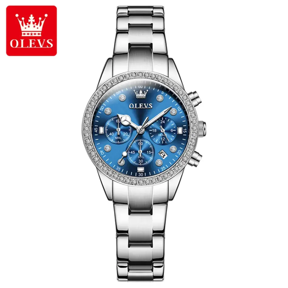 Olevs Women's Watch 9909 - Image 8