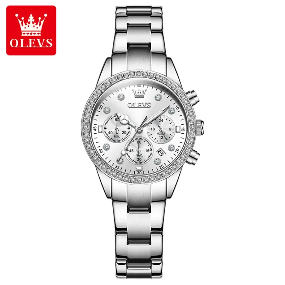 Olevs Women's Watch 9909 - Image 9