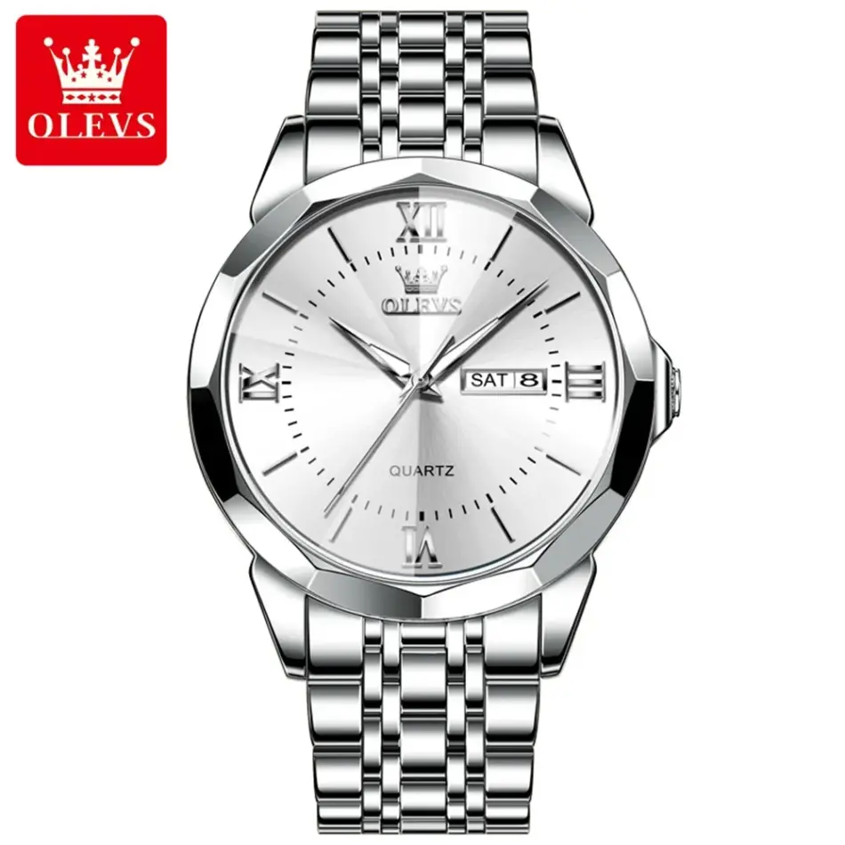 Olevs Men's Watch 9989 - Image 8