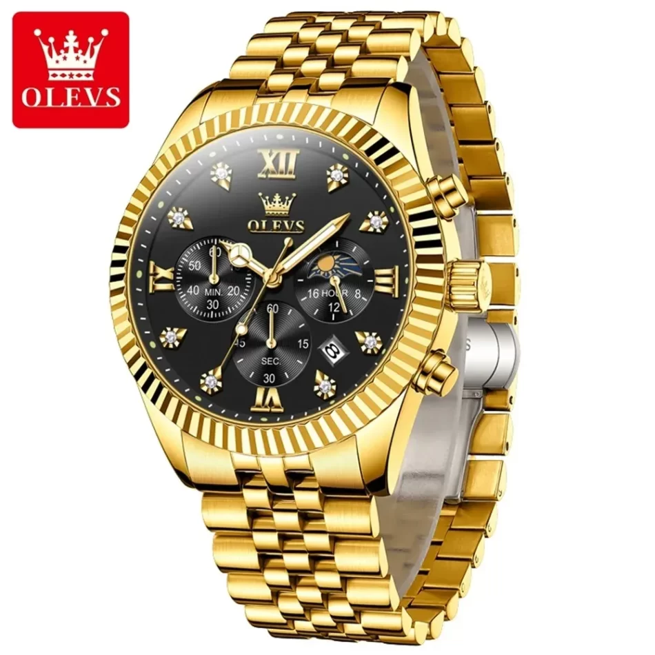 Olevs Men's Watch 2932 - Image 6