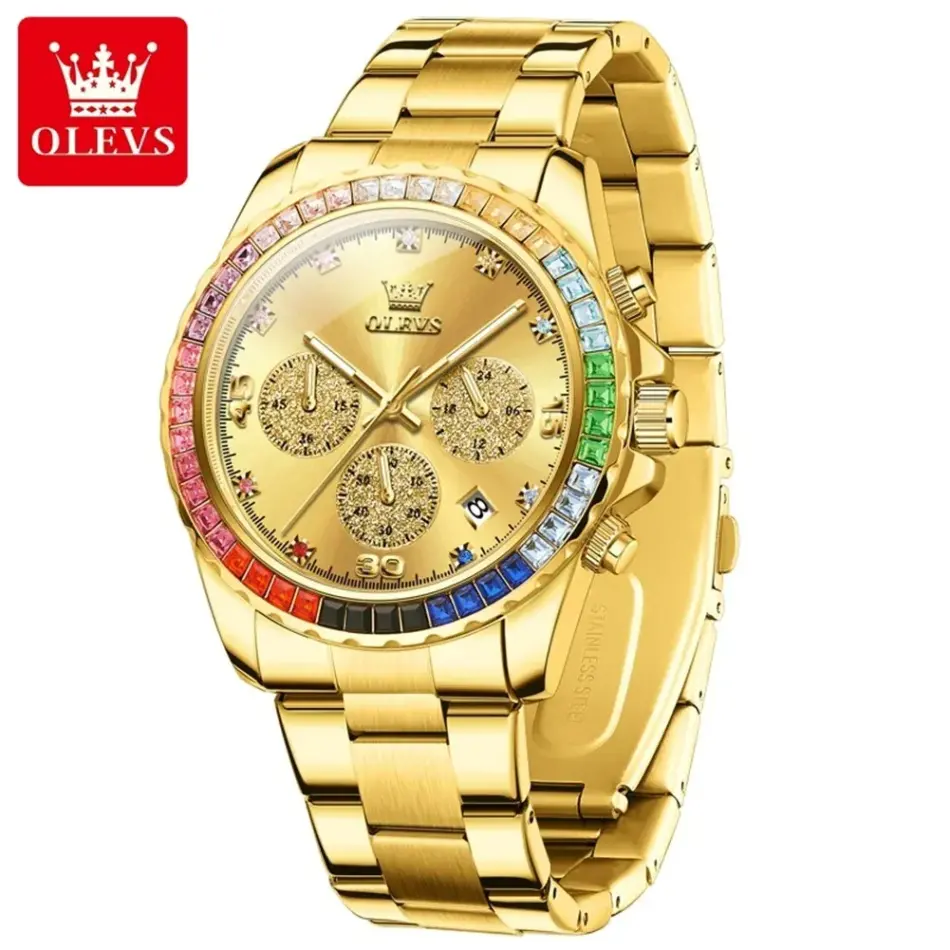 Olevs Men's Watch 2939 - Image 9