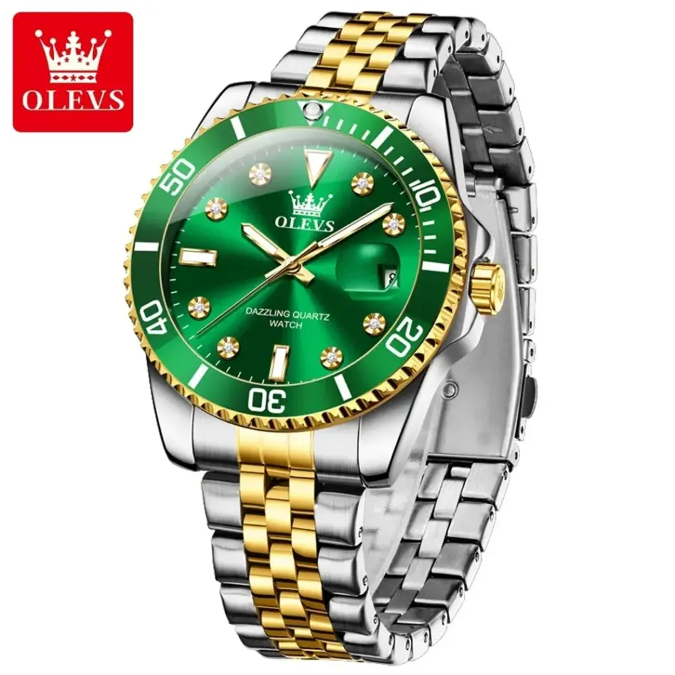 Olevs Men's Watch 9809 - Image 10