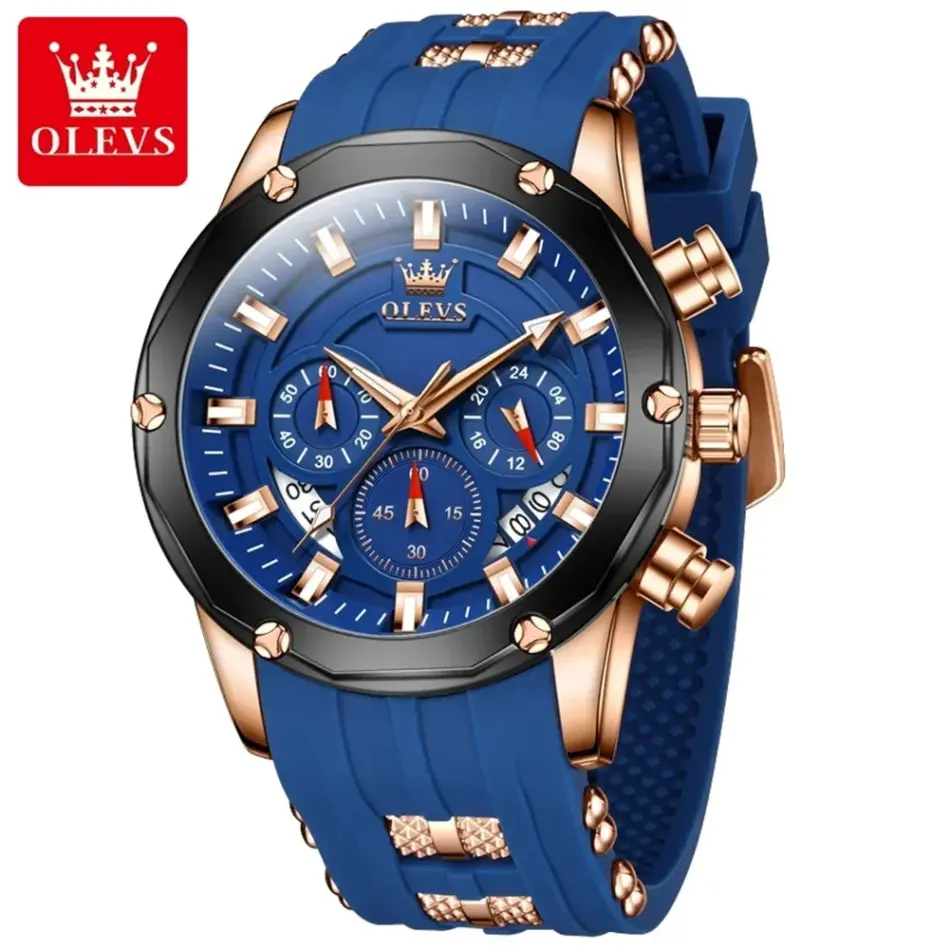 Olevs Men's Watch 9991 - Image 7