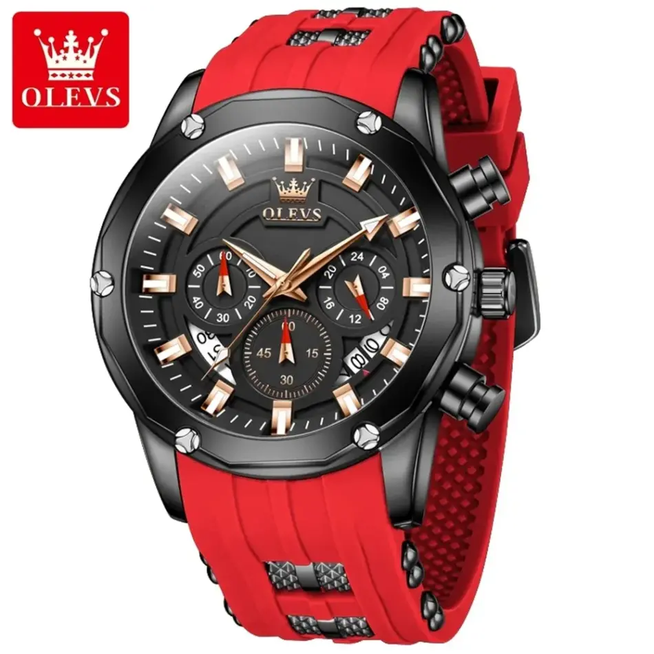 Olevs Men's Watch 9991 - Image 8