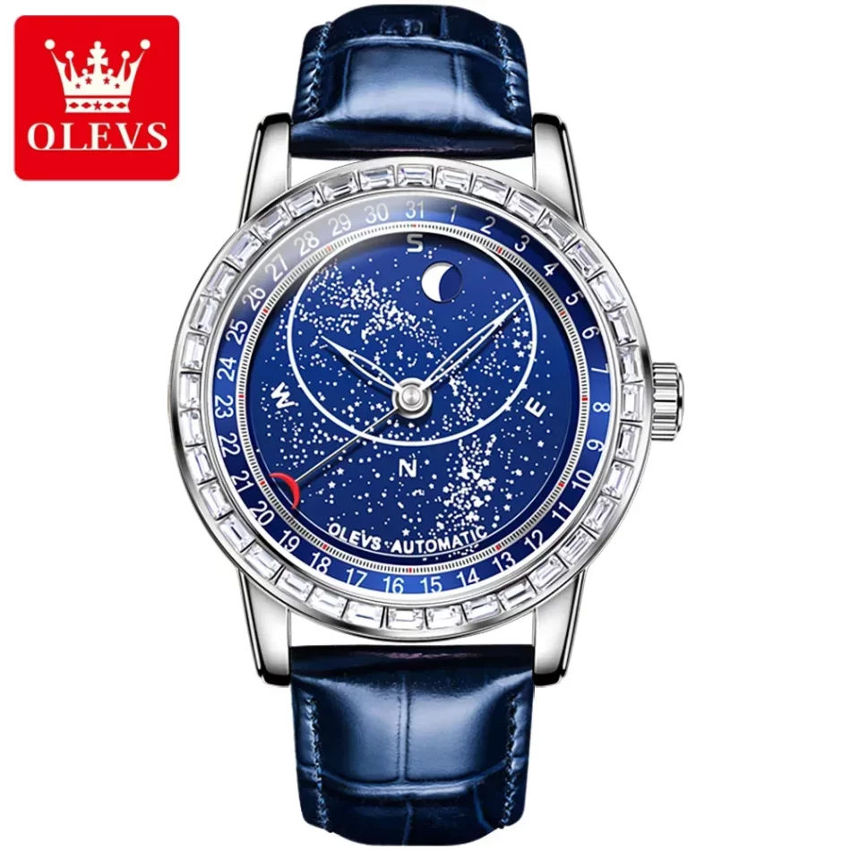 Olevs Men's Watch 9923 - Image 8