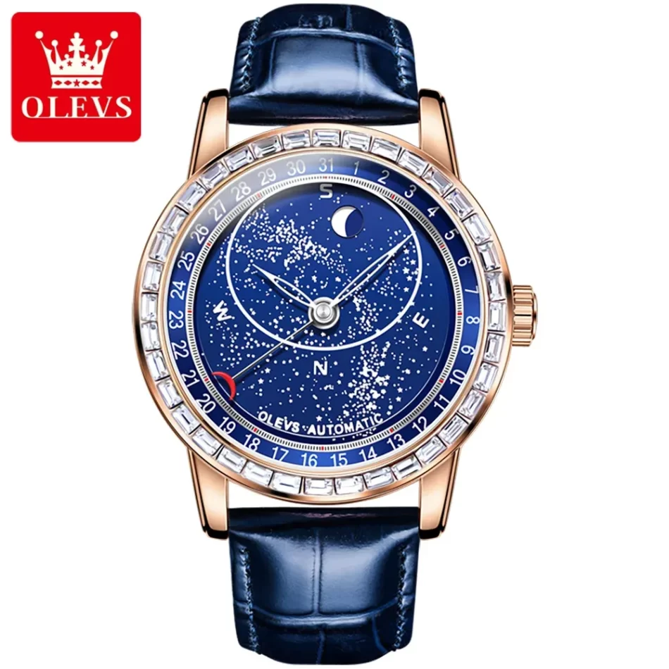 Olevs Men's Watch 9923 - Image 9