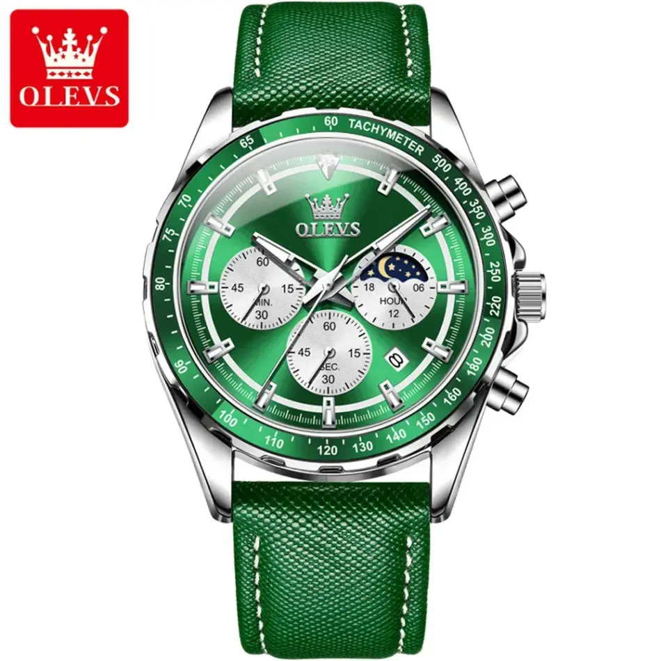 Olevs Men's Watch 2945 - Image 12