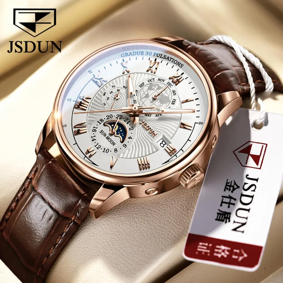 JSDUN Men's Watch 8909 - Image 4