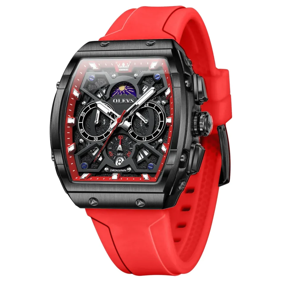 Olevs Men's Watch 2942 - Image 7