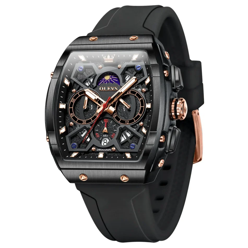 Olevs Men's Watch 2942 - Image 8