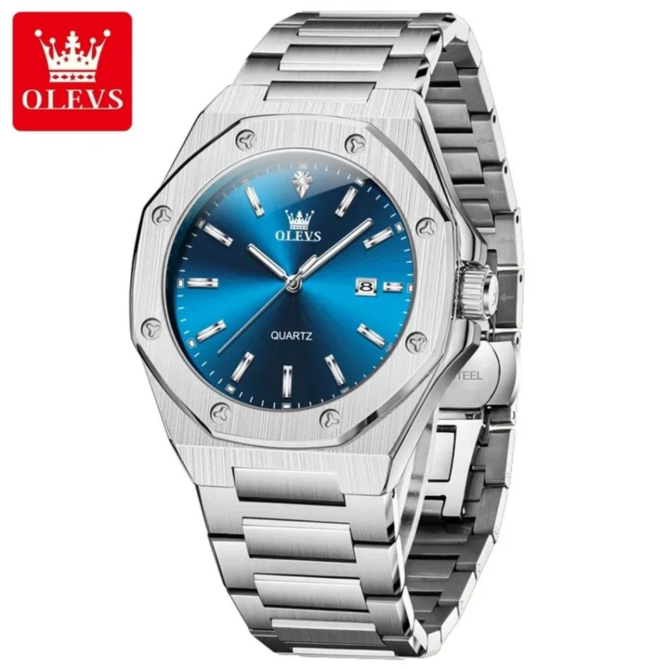 Olevs Men's Watch 3613 - Image 10