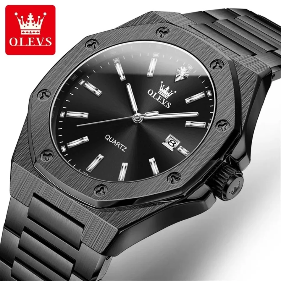 Olevs Men's Watch 3613 - Image 2