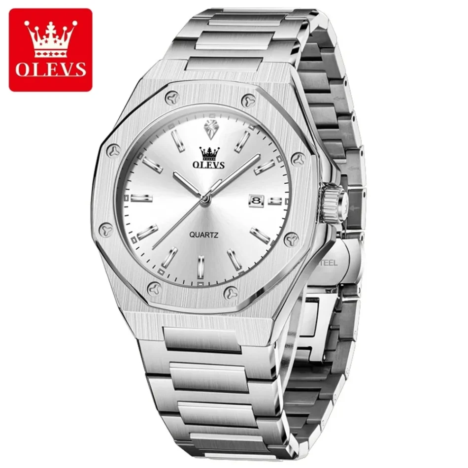 Olevs Men's Watch 3613 - Image 8