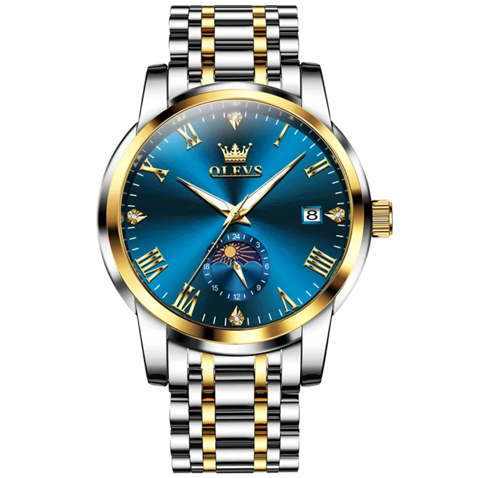 Olevs Men's Watch 3656 - Image 7