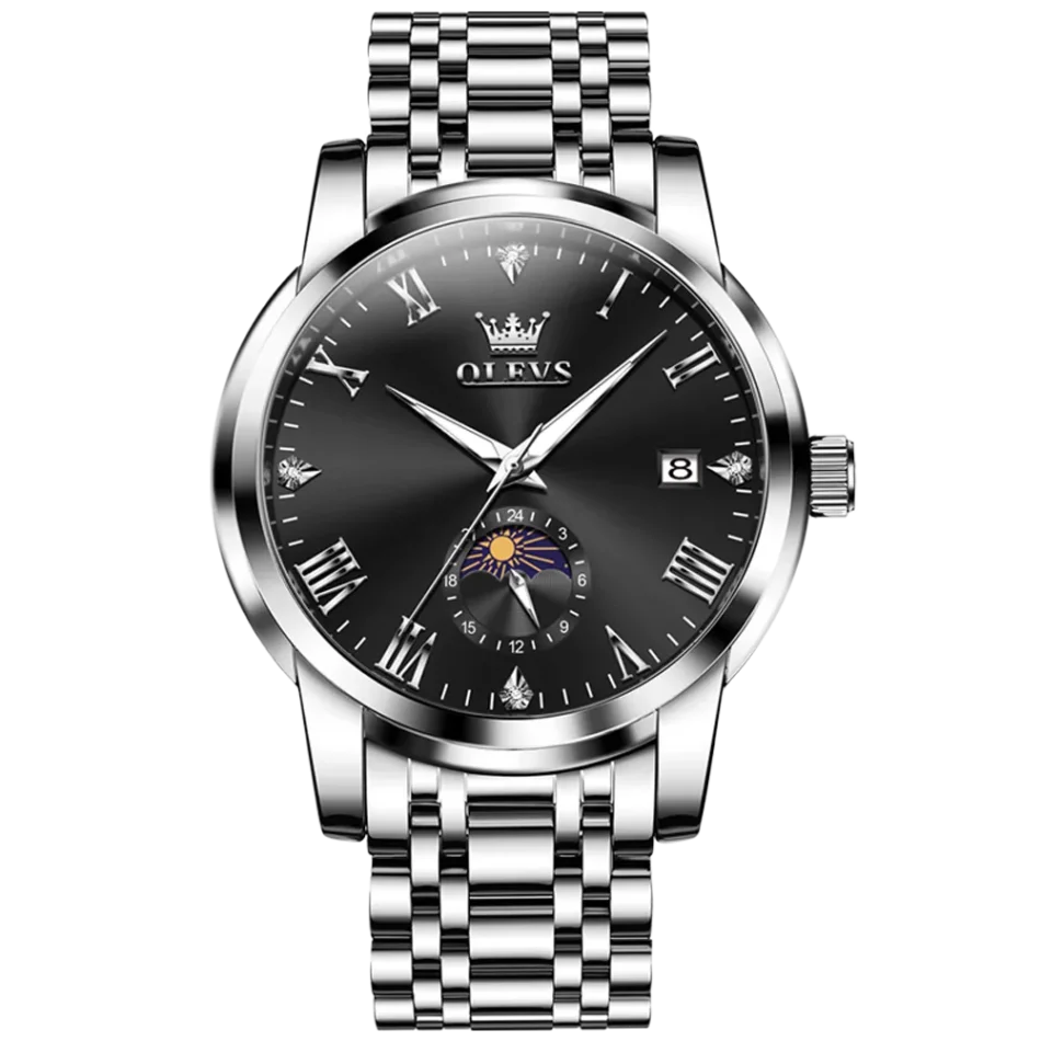 Olevs Men's Watch 3656 - Image 8