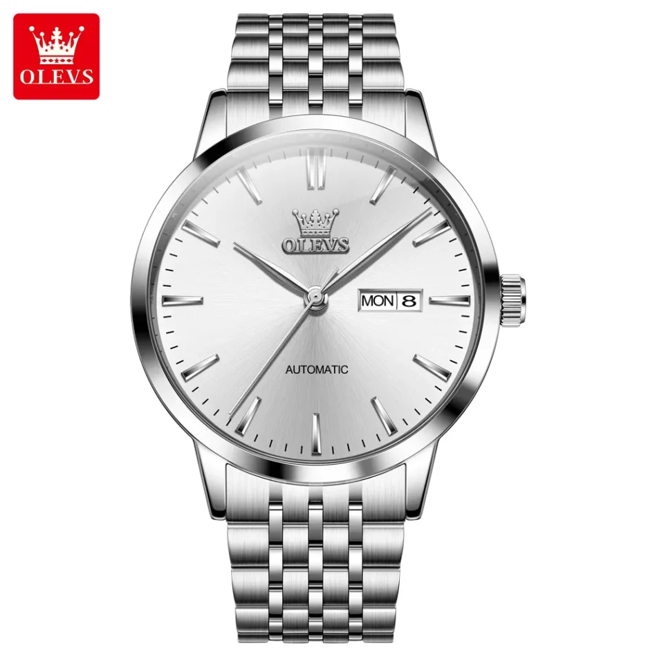 Olevs Men's Watch 7048 - Image 9