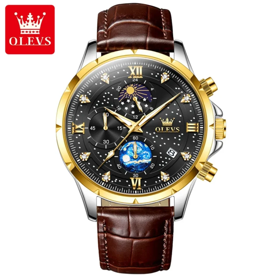 Olevs Men's Watch 9807