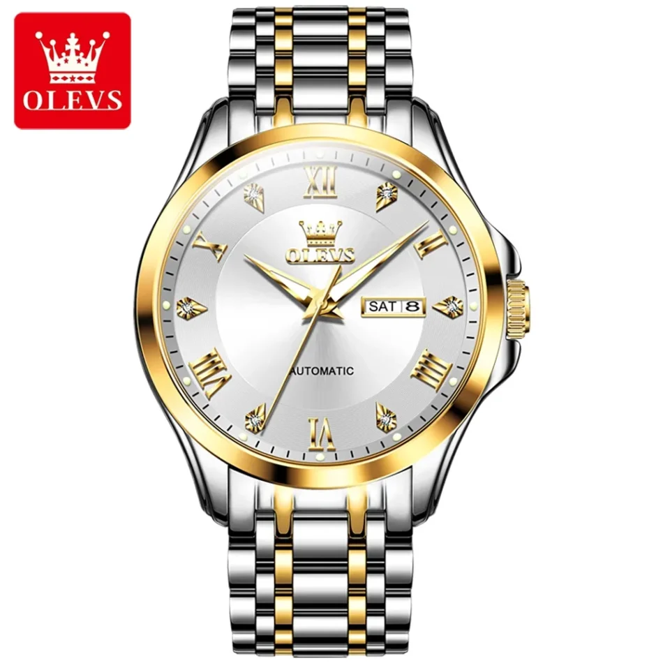 Olevs Men's Watch 6702 - Image 10