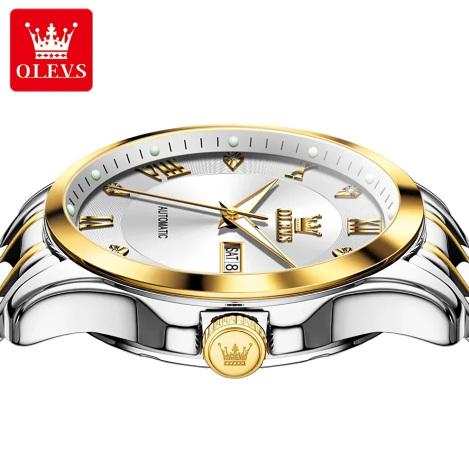 Olevs Men's Watch 6702 - Image 4