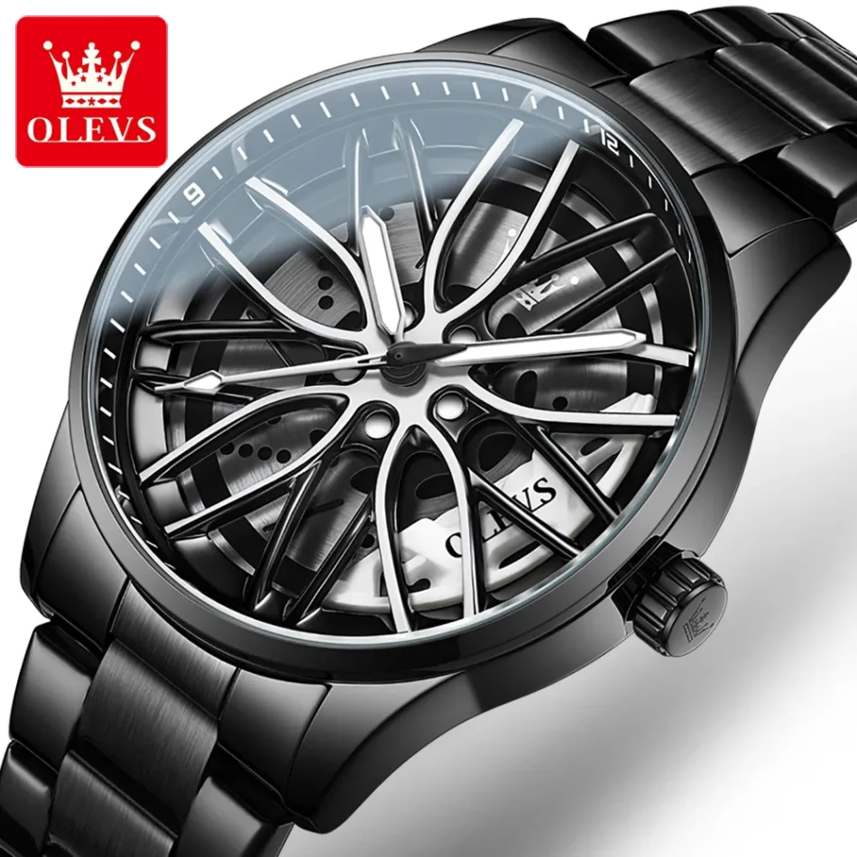 Olevs Men's Watch 9937 - Image 10