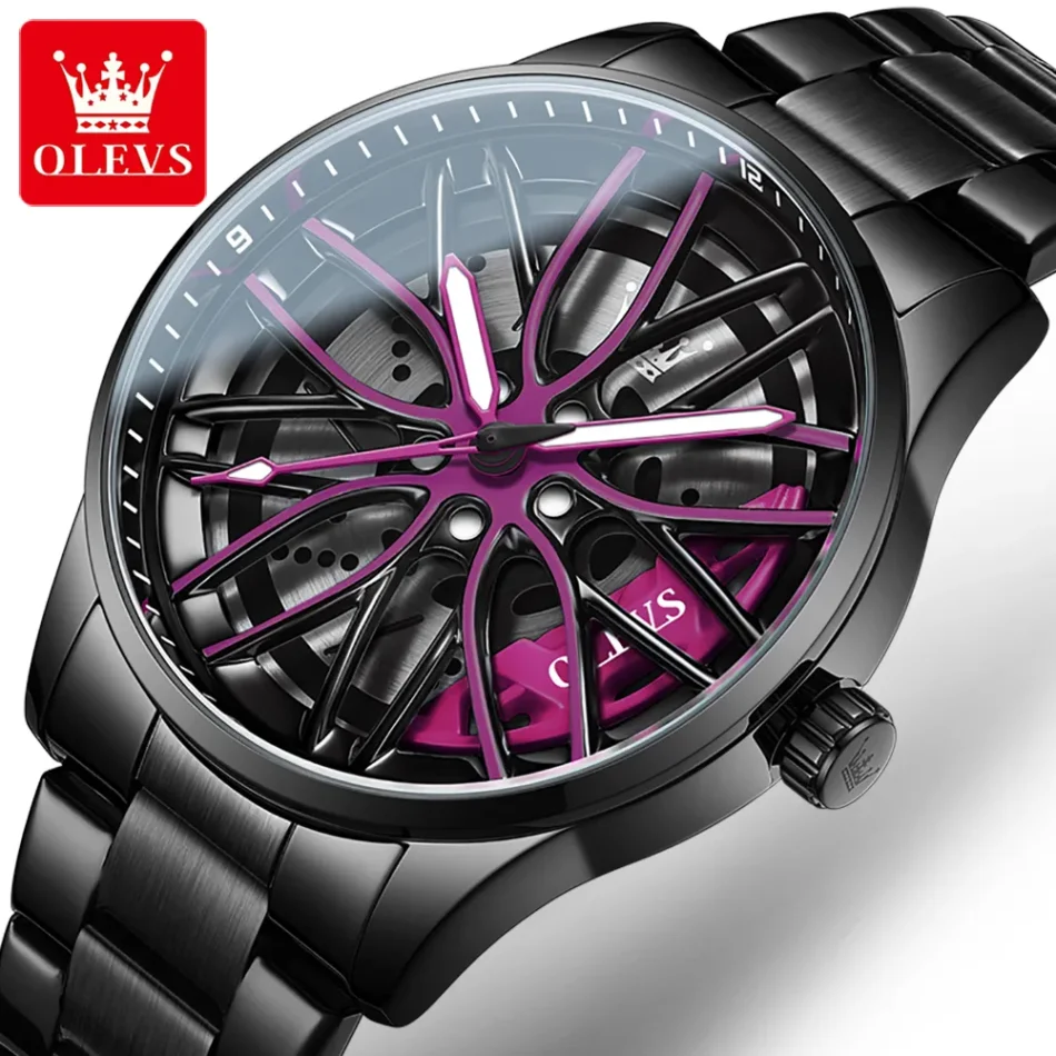 Olevs Men's Watch 9937 - Image 11