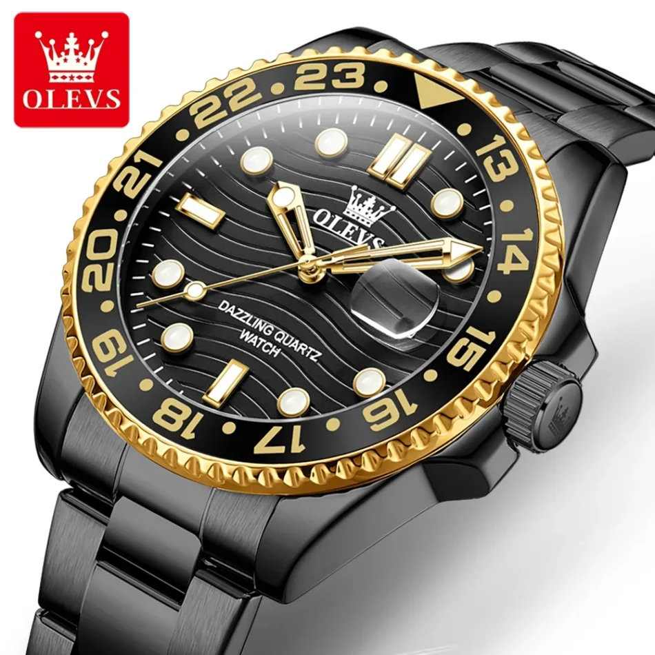 Olevs Men's Watch 3610 - Image 2