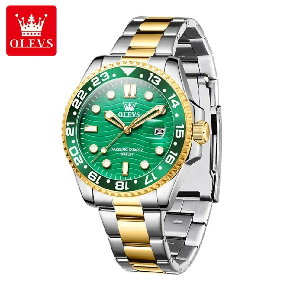 Olevs Men's Watch 3610 - Image 7