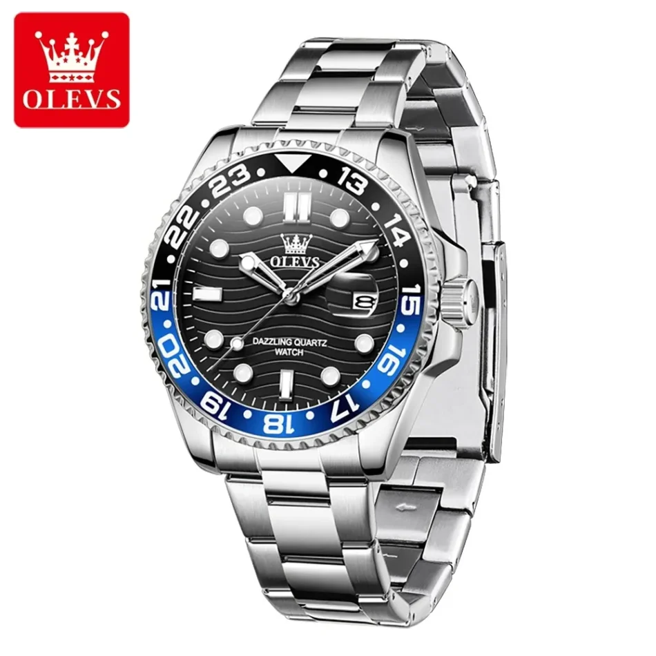 Olevs Men's Watch 3610 - Image 9