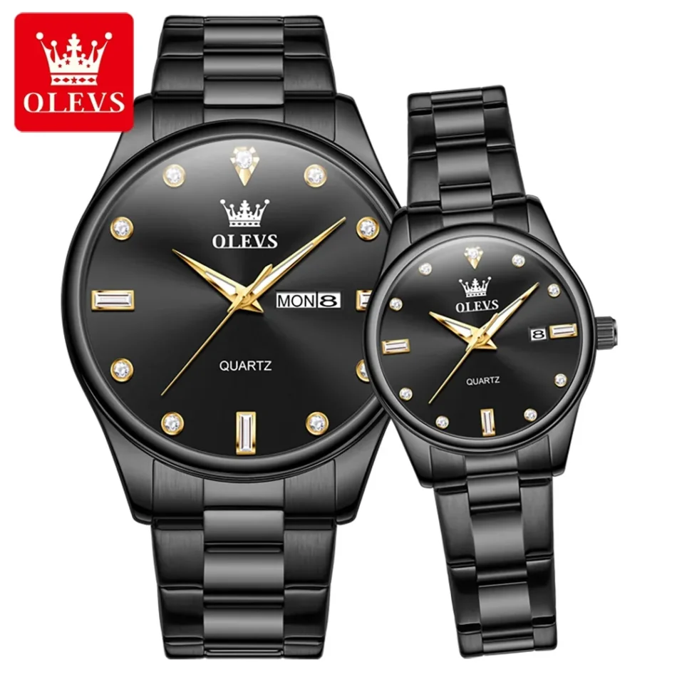 Olevs Couple Watch 3621