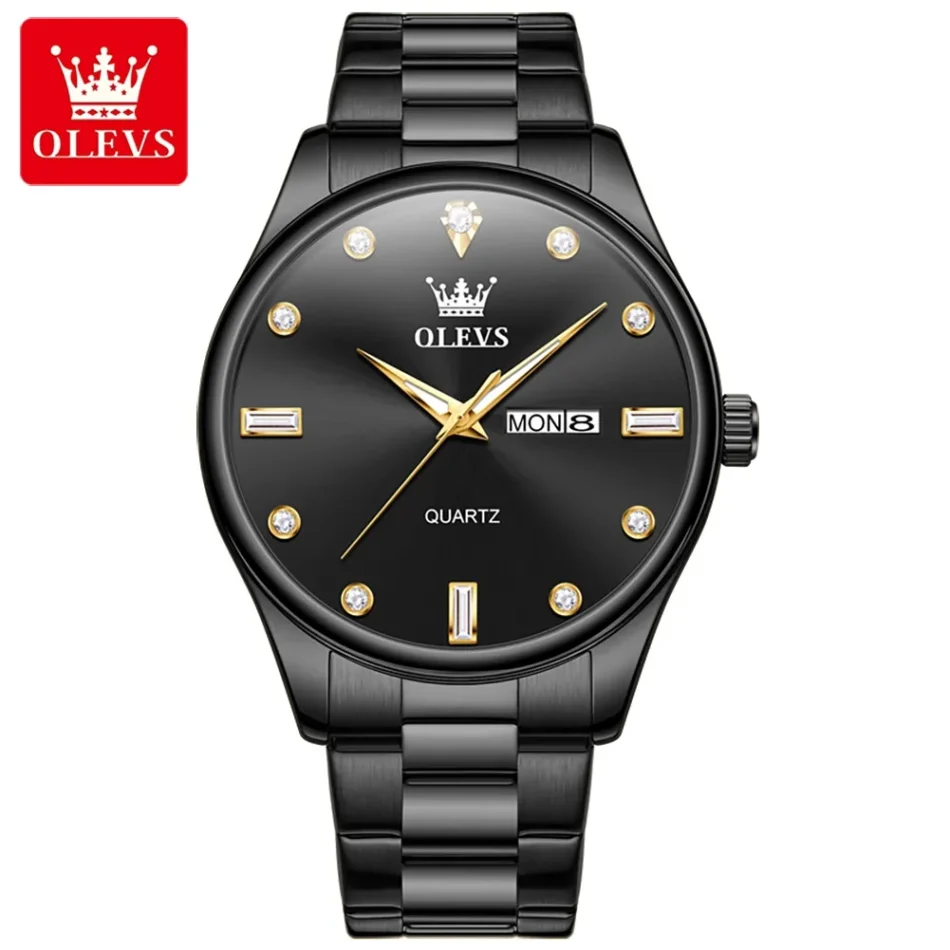 Olevs Couple Watch 3621 - Image 8