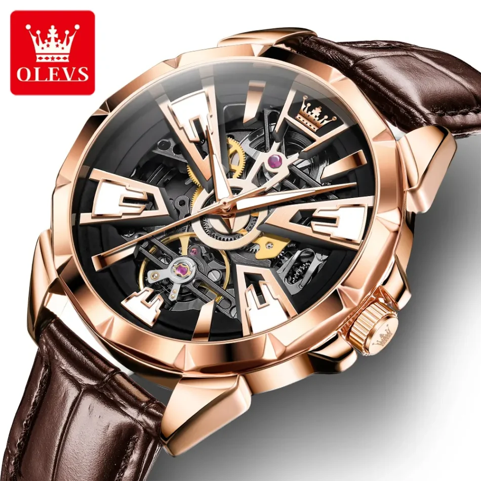 Olevs Men's Watch 7051 - Image 2