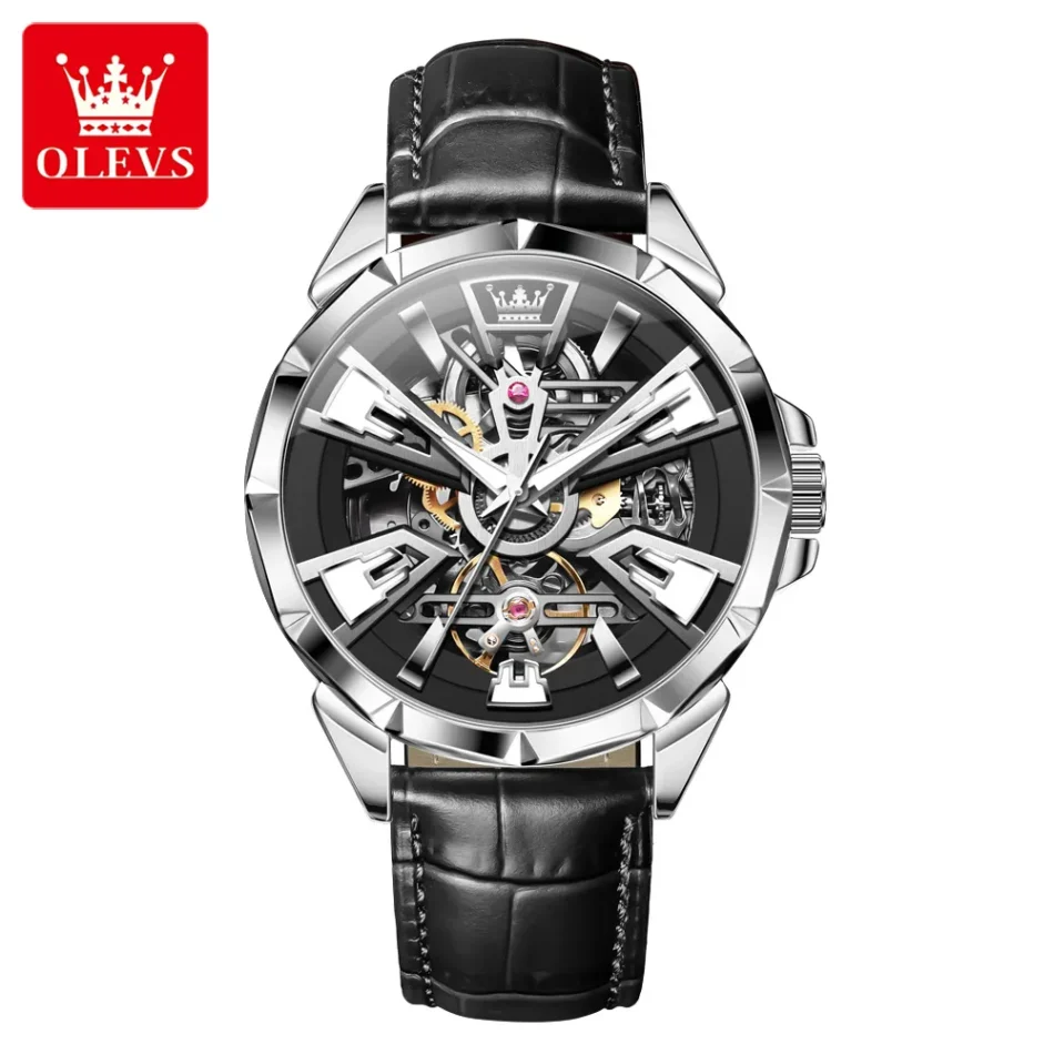 Olevs Men's Watch 7051 - Image 8